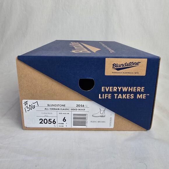 Blundstone All Terrain Elastic Sided Boot Women's 9 Men's 7 Rustic Brown NIB - Picture 2 of 15